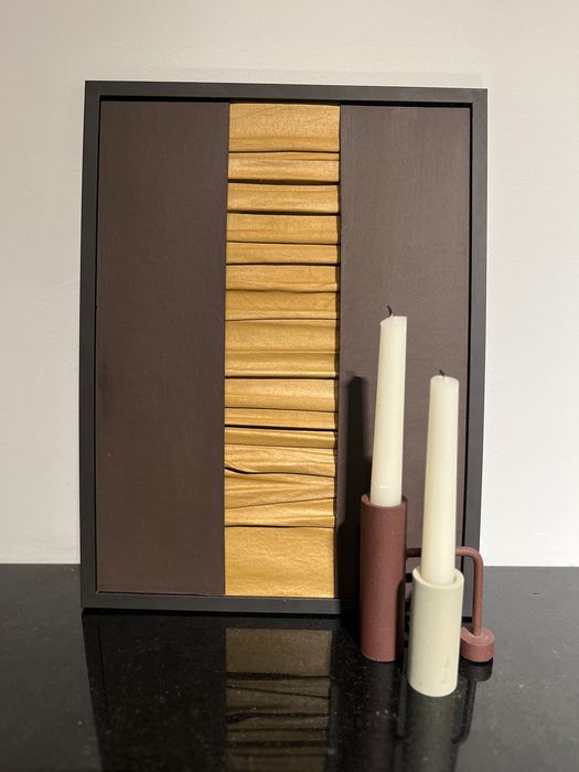 Tablou pictat manual, obiect de arta decorativa