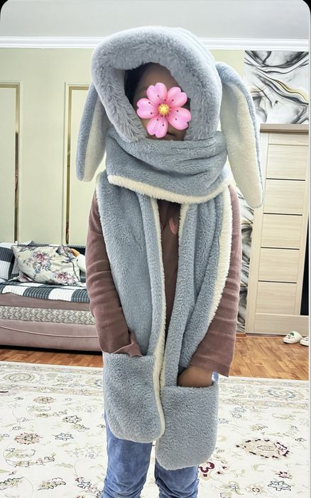 Шапка-шарф с ушками