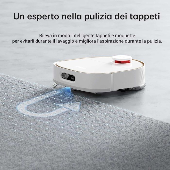 Робот прахосмукачка Dreame W10 Pro с моп Auto Wash Dry станция 4000Pa