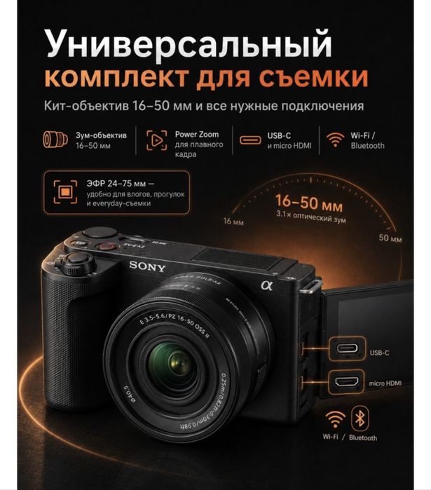 Sony zve-E10 || kit