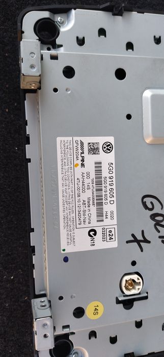 Navi / ecran / unitate principala vw 5Q0919605D