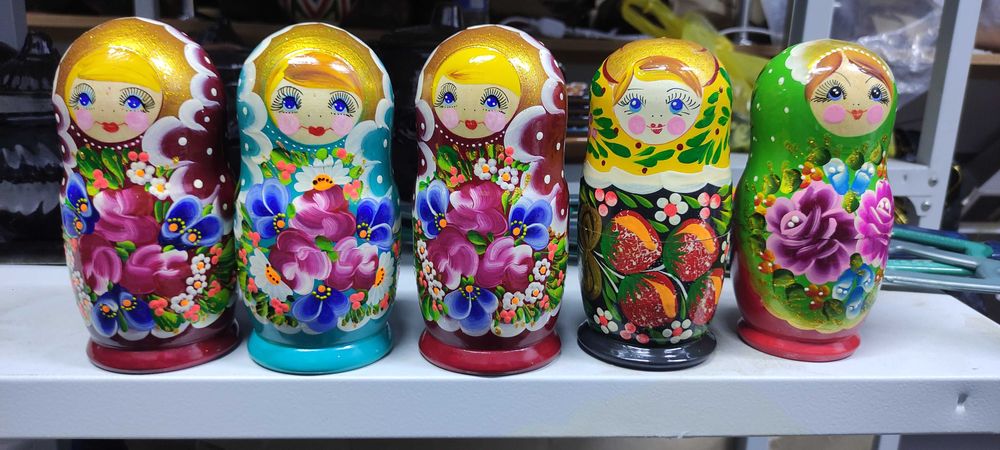 Матрёшка ручная работа из дерева