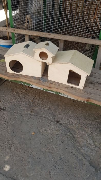 Домики для грызунов и других животных