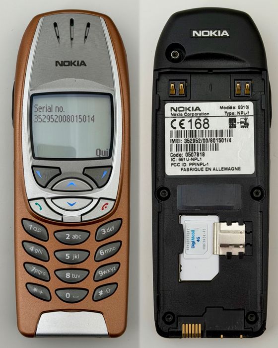 Nokia 6310i M.Y.2003  Libere de retea / Refurbished - CA NOI