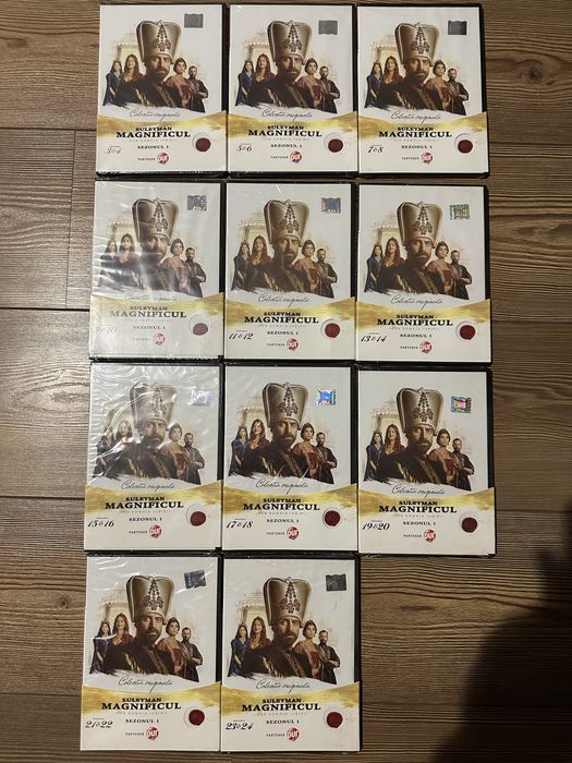 DVD-uri de colectie - Suleyman Magnificul - Sezonul 1, sigilate