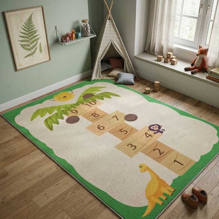 Детски килим 120x160 см, 12 дизайна, водоустойчив, неплъзгащ се