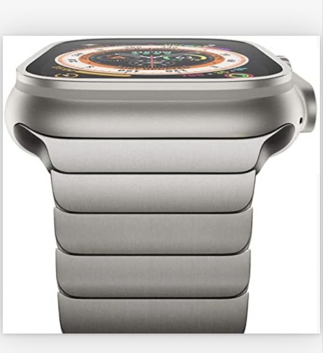 ULTRA 2 bateria 100%  viata. Apple Watch. NOU.Natural Titanium.Full box