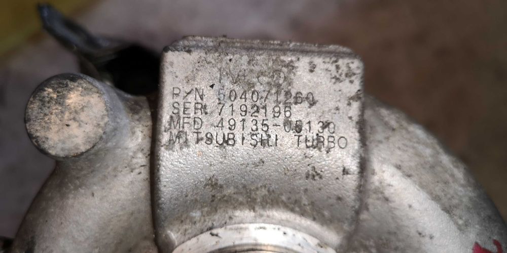 Turbină / Turbosuflantă 2.3 HPi / Multijet Euro 4 Iveco Daily / Fiat Ducato - Cod 504071260