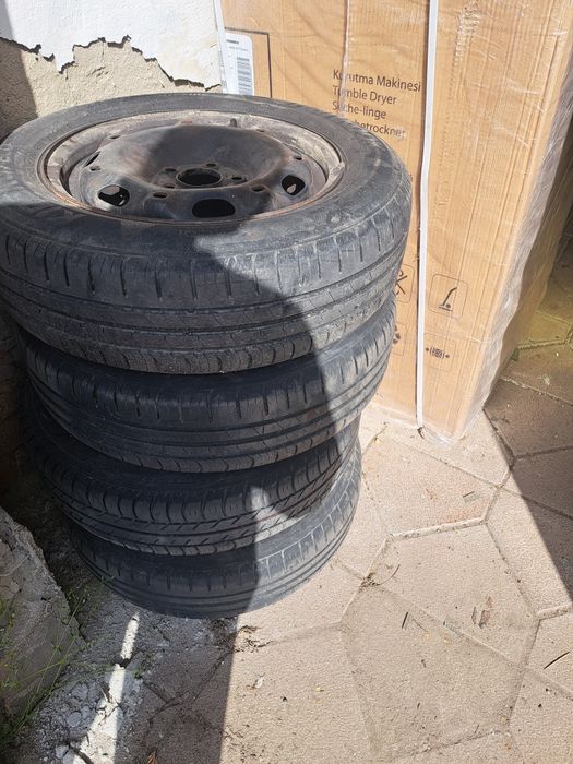 Roti vară vw Polo,si set roti 16"-5×112