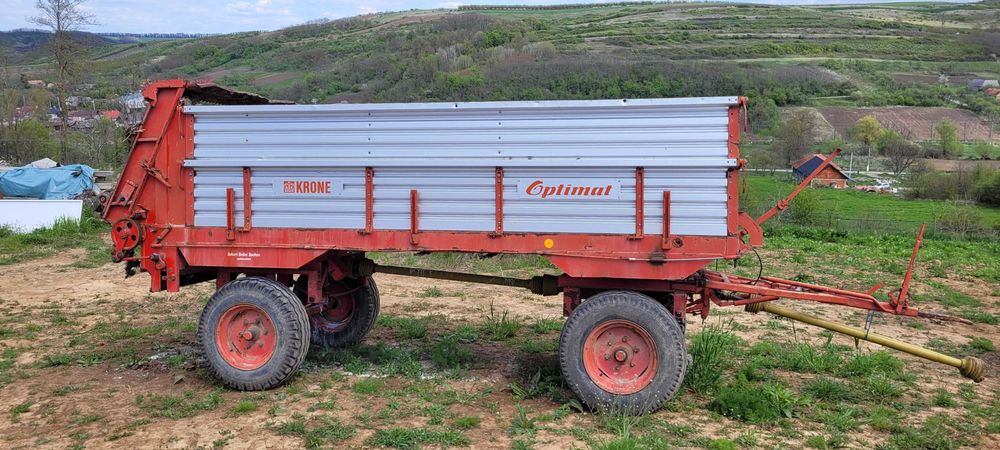 KRONE Remorca de imprastiat gunoi 8 t