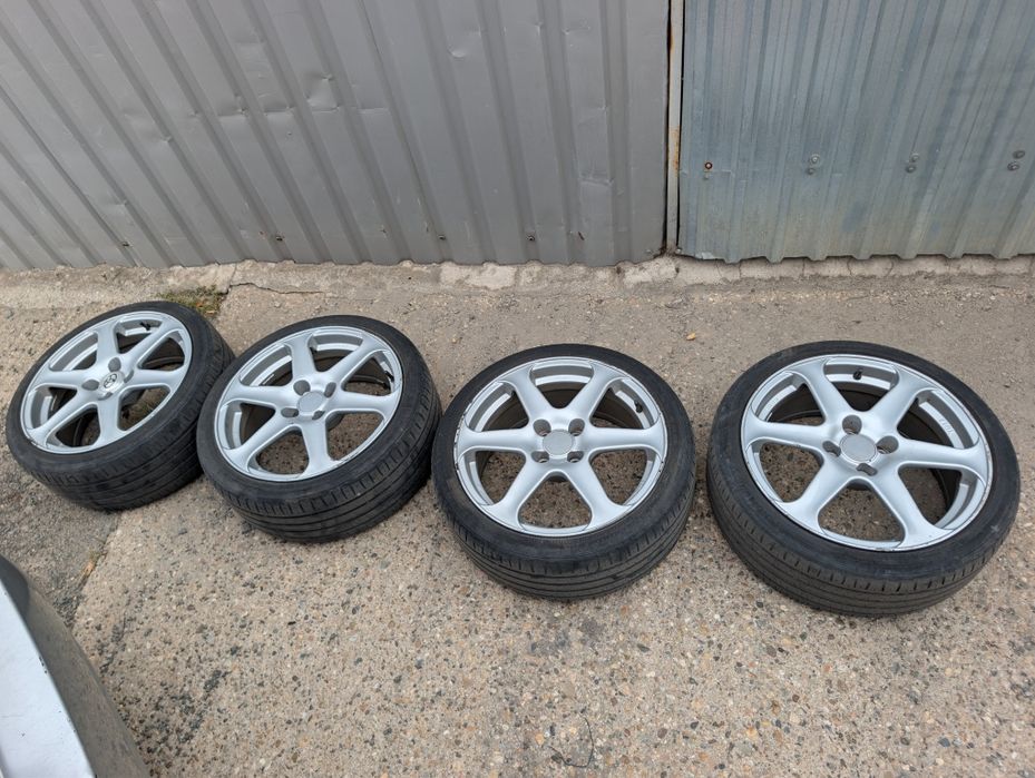Jante aliaj RIAL 17” 7.5J ET35 4x100 – set 4 bucăți
