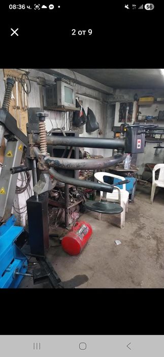 Продавам машина за гуми до 24 цола