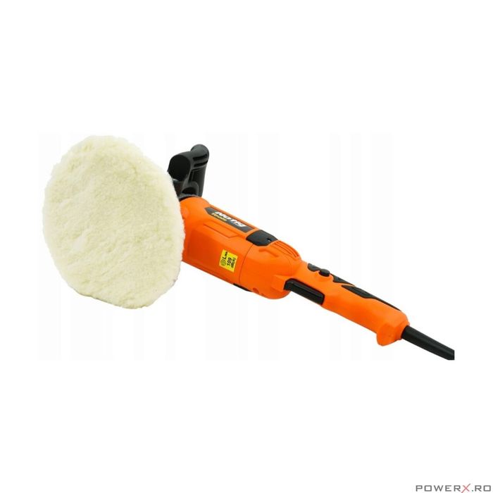 Set masina pentru polisat auto, flex polis 180mm, 2400W Notig