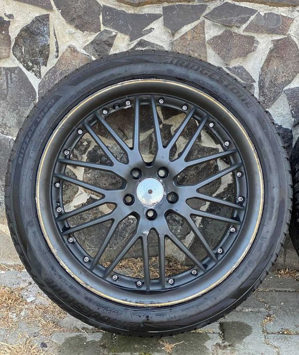 Jante Emotion Wasabi Matt Black-Polish R20, 5x112, Audi, Mercedes, Vw