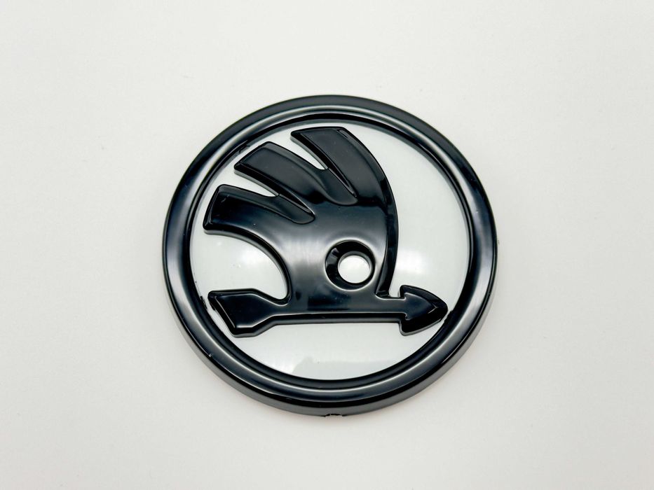 Емблема Skoda Шкода – 80мм / 90мм Octavia Superb, Fabia, Rapid, Kodiaq