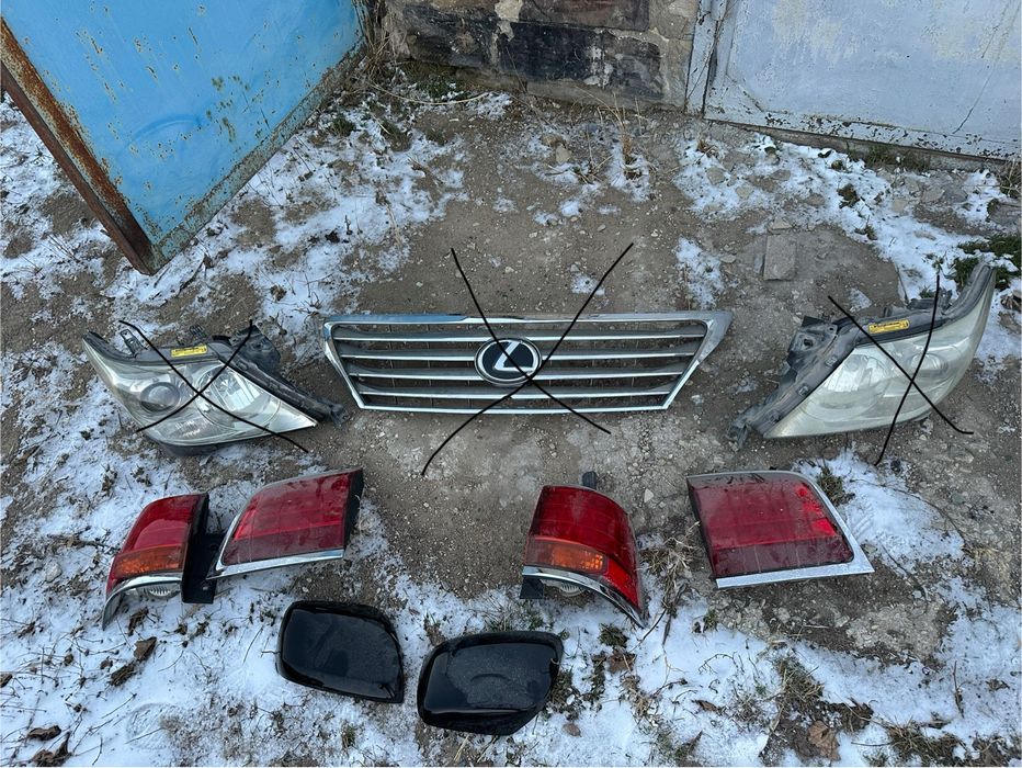Бампера фары на лексус 570 в оригинале