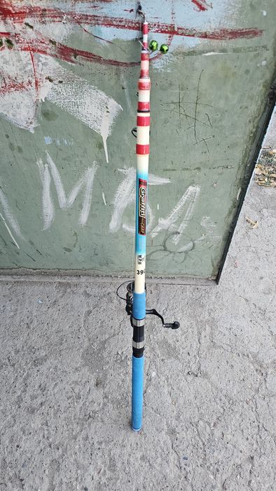 Продаётся удилище в сборе. W.P.E. Теле карп 390м.