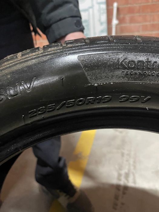 Летние шины 235/50/19