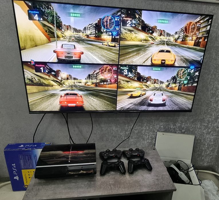 PlayStation 3 Оргинал (Джойстик 4та) ичида уйини бор + ДОСТАВКА БЕПУЛ