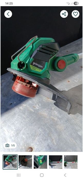 Motocoasa electrica Grundman.