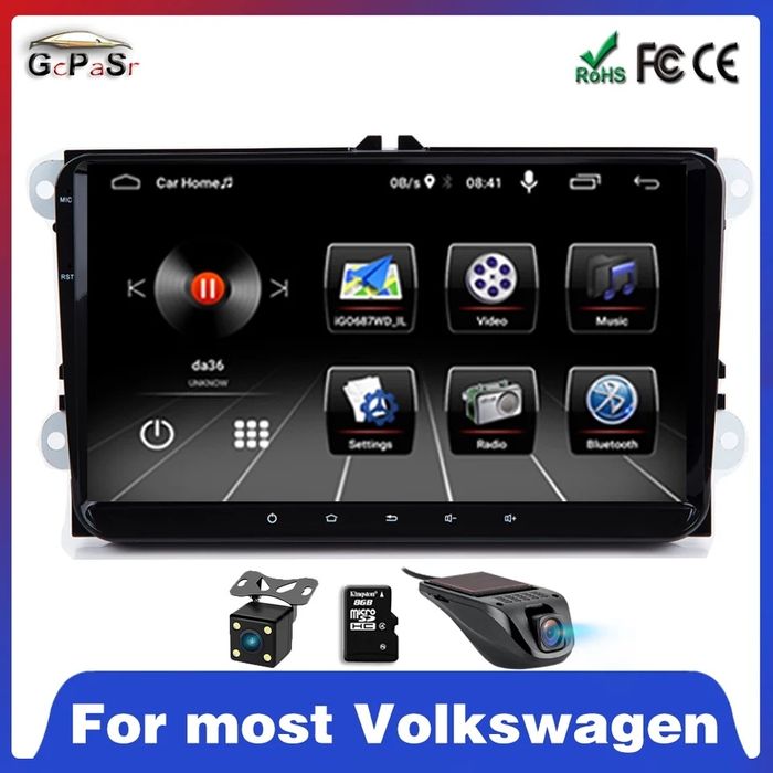 Мултимедия Андроид VW passat tiguan golf touran Skoda android голф 5 6