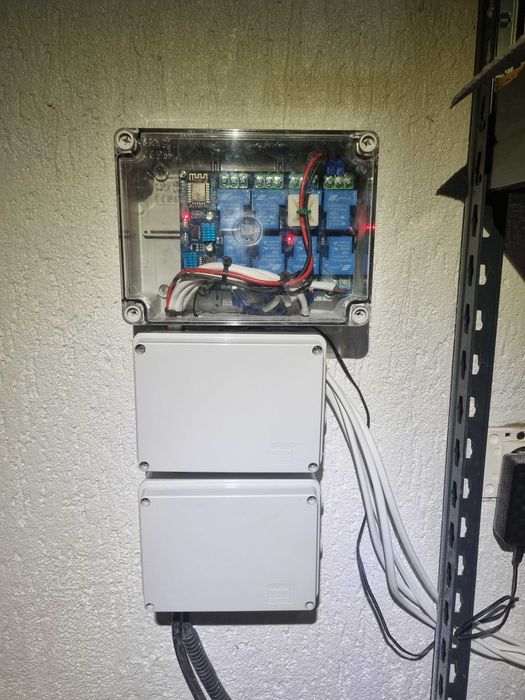 Sistem Inteligent Irigație Gazon - Plug & Play (PC Home Assistant + Placă Relee ESP)