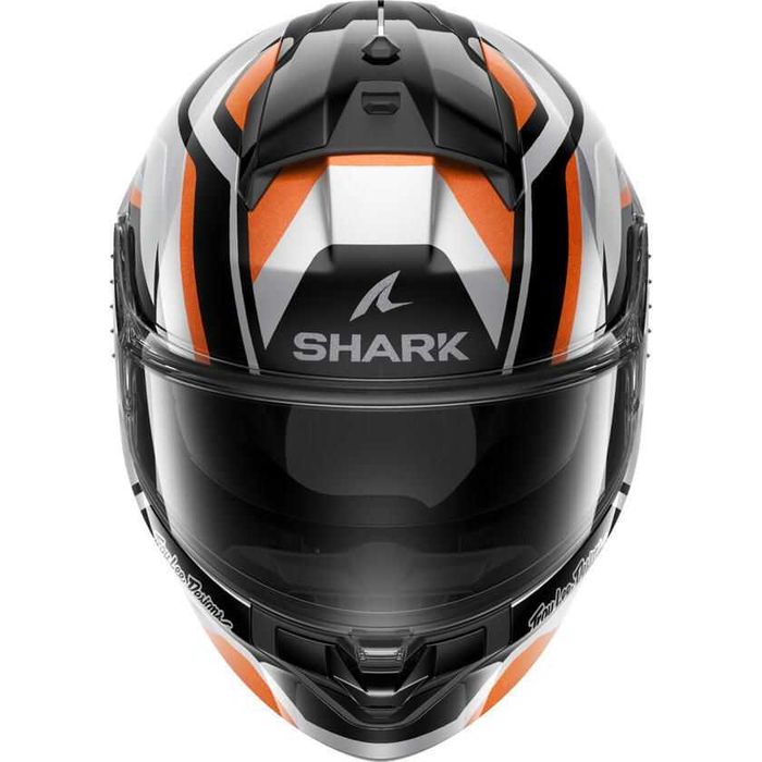 ТОП ЦЕНА Каска за мотор SHARK RIDILL2 APEX Black/Gray , вградени очила
