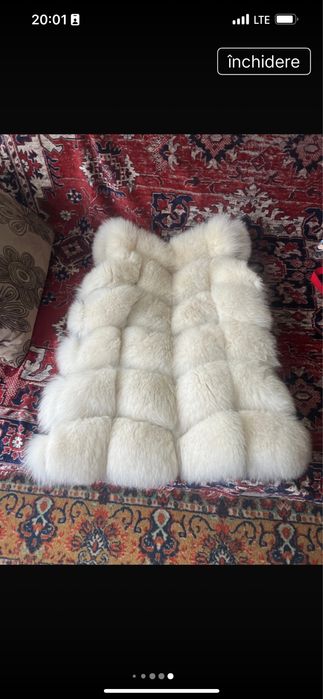 Vesta blana naturala carolina