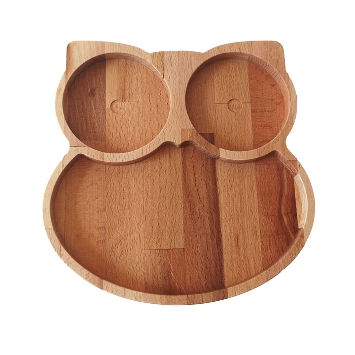 Set 4 Farfurii pentru copii, in forma de animalute, 185x185x18mm