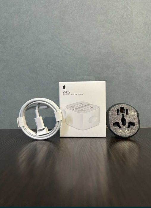 Оригинальное зарядное устройство Apple 20w