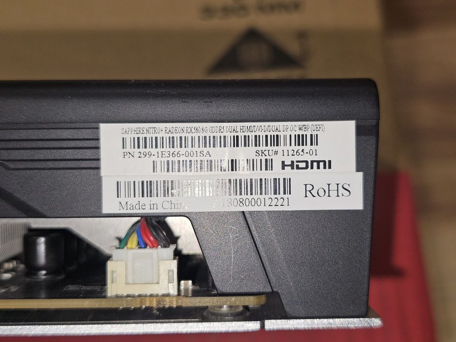Placă video Sapphire Nitro+ RX 580 8GB 256 bit
