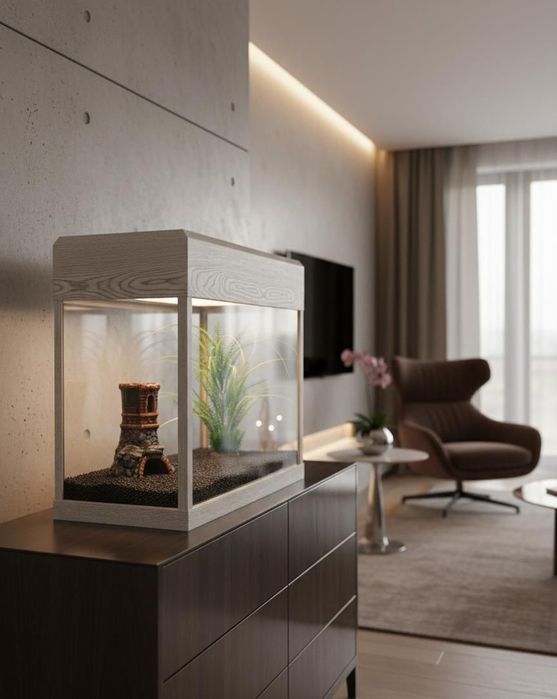 Акваруим с тумбой