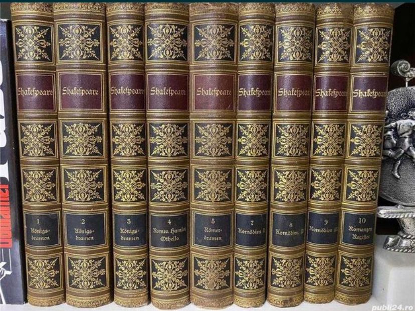 Carte veche - Colectie carti William Shakespeare in limba germana
