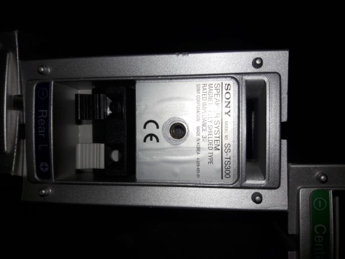5 x Sony SS-TS300 Surround satellite speakers, 3 Ω