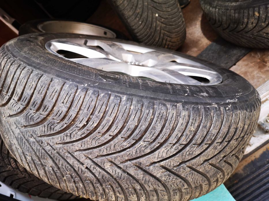 Джанти с гуми 4бр. AUDI 17" със зимни KLEBER 225/55/17