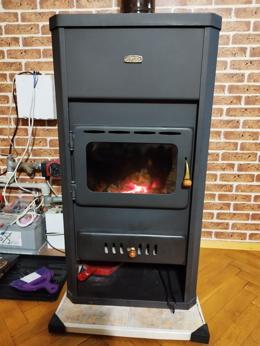 Камина с водна риза