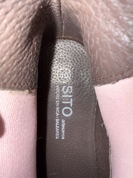 Боти тип Кларк Велур SITO hecho en inca - Baleares