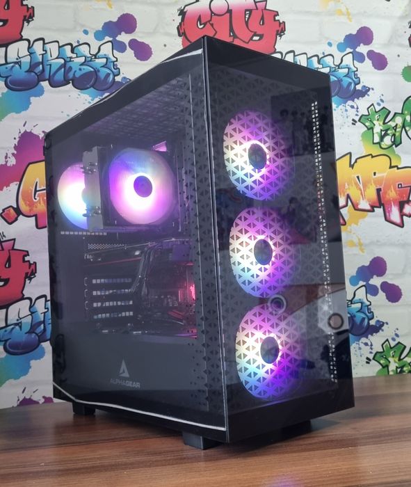 Unitate PC Gaming: i5 8500/16GB RAM/GTX 1080 8GB/256GB SSD/1TB HDD/ARGB