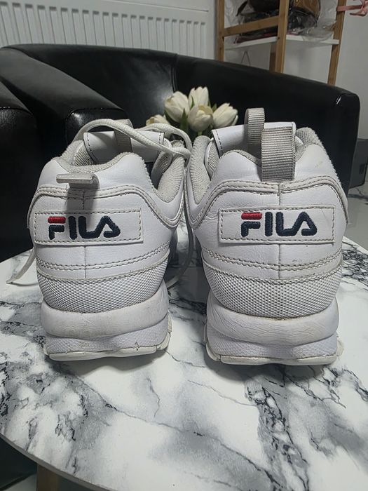 Adidasi FILA albi