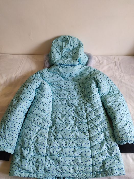 Куртка женская голубого цвета