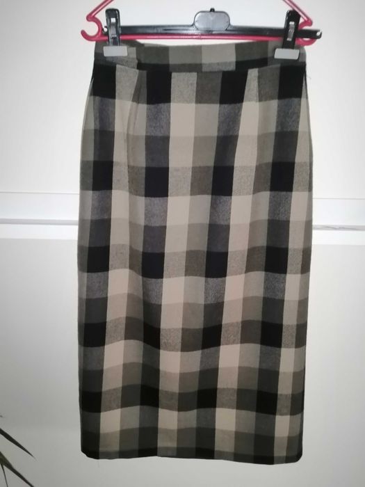 Пола винтидж макси карирана