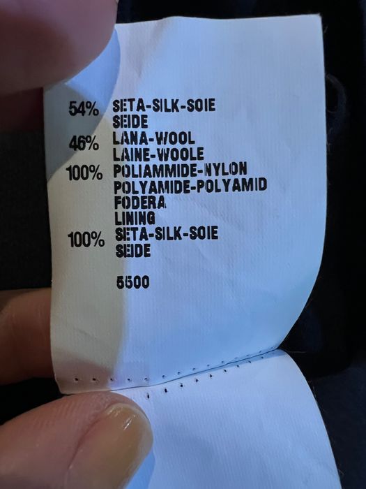 Fendi рокля коприна и вълна