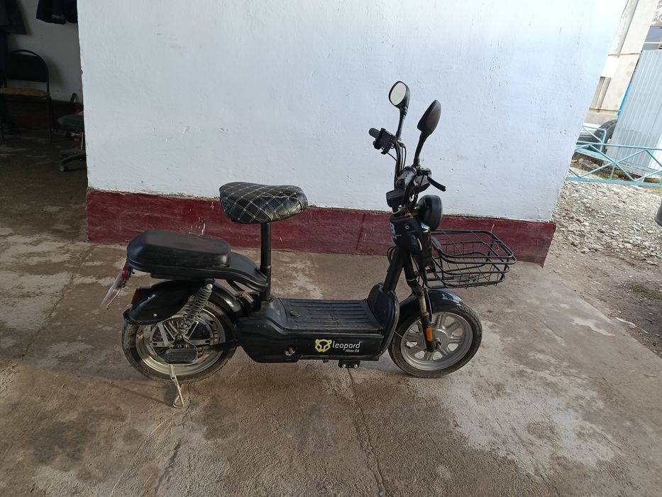 Электроскутер леопард сатамын