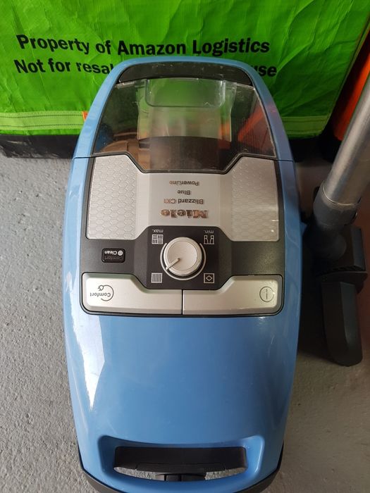 Miele doua aspiratoare fara sac Blizzard CX1 Blue, PowerLine