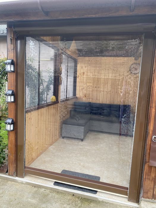 Rulou electric folie transparenta Somfy