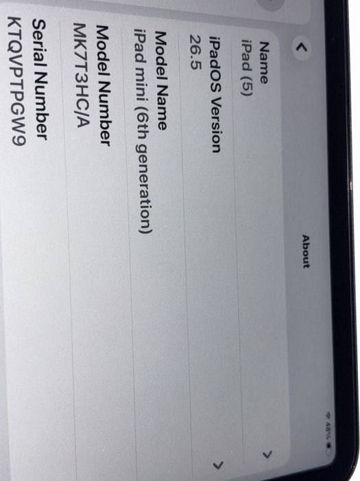 Tableta ipad mini
