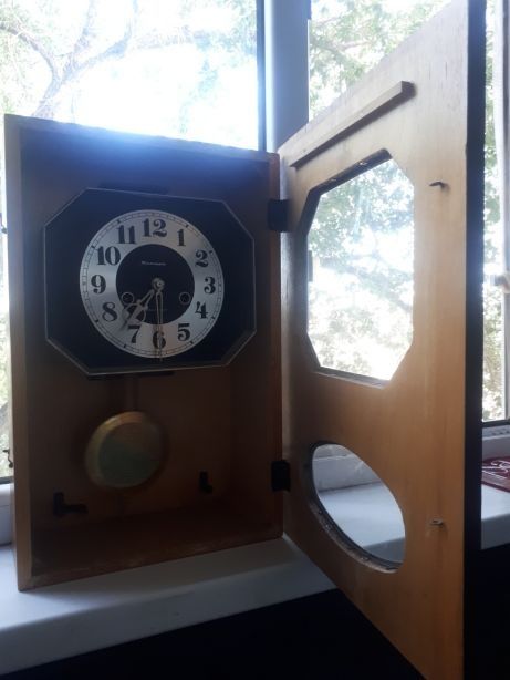 ЯНТАР СССР ағаш сағаты