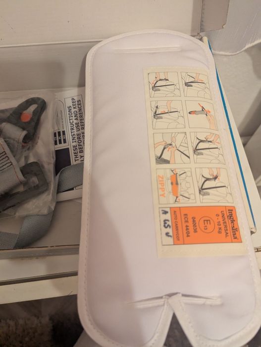 Kit auto pentru landou Inglesina Zippy – ECE R44/04