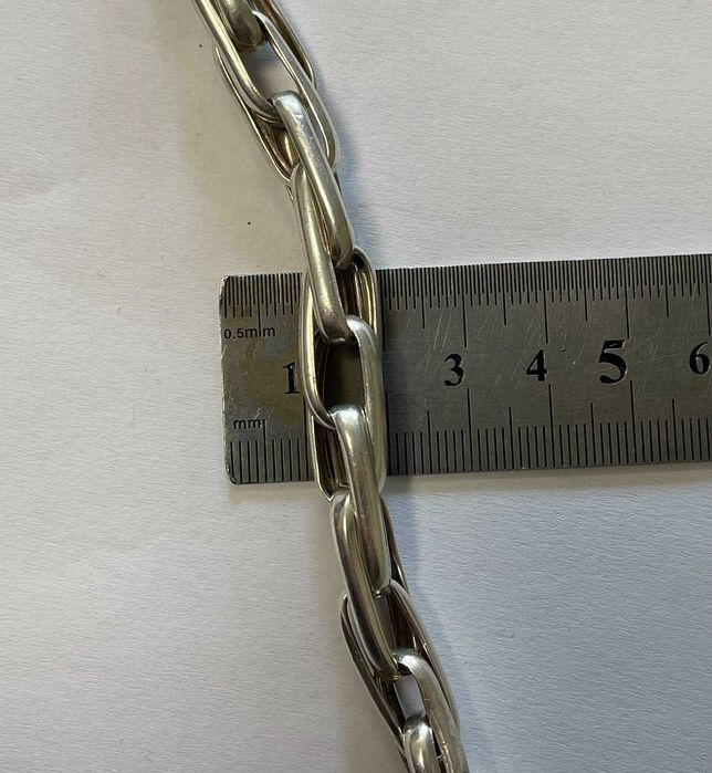 Сребърна гривна 23.98гр.22.5см.