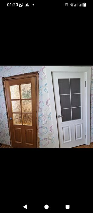 Покраска дверей  Рестоврация